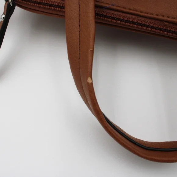 SevenDays Lifestyle & Dreams Brown Vegan Leather Backpack - Picture 6 of 11